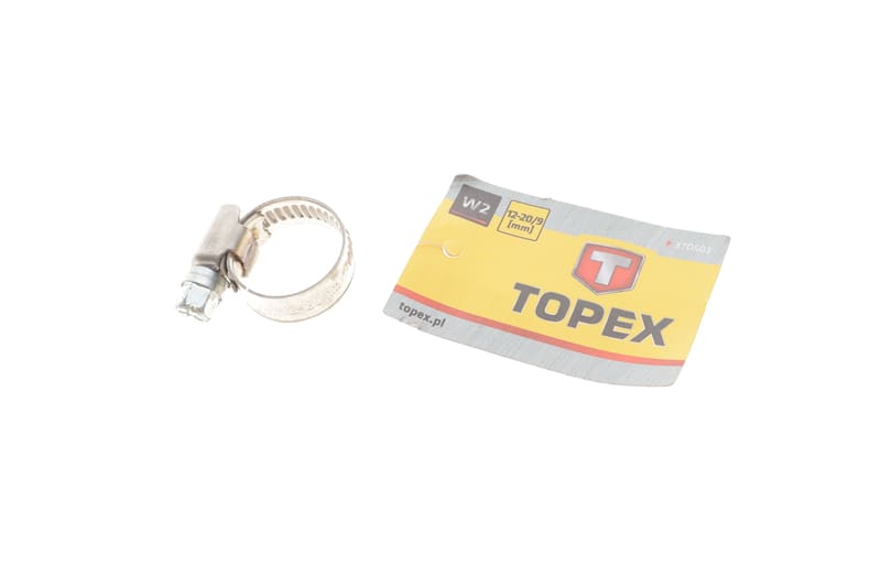 Хомут черв'ячний Ø12-20x9 мм TOPEX