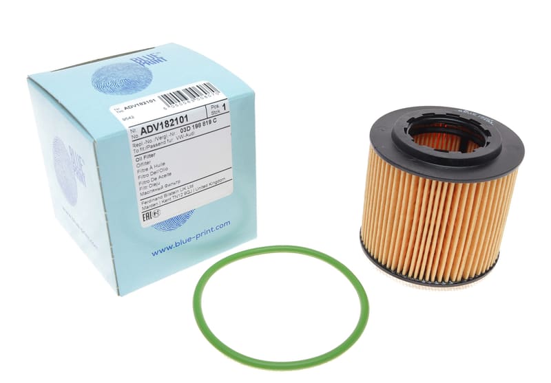 Фильтр масляный VW/Seat/Skoda 1.2i 09- BLUE PRINT