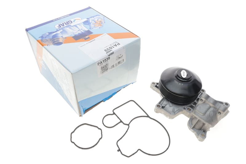 Помпа воды BMW 1/3/5/X1/X3 116d/118d/120d/123d/318d/320d/520d/2.0d/xDrive 07-15 (B/B) (6 лоп)(6 кан) GRAF