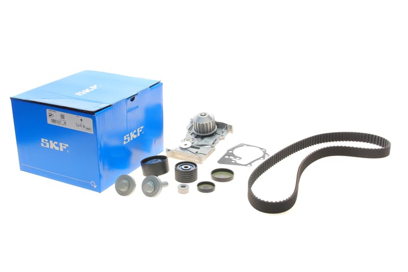 Комплект ГРМ + помпа Renault Clio III/Laguna III/Megane III/ Scenic III 1.6 16V 05- (27x132z) SKF
