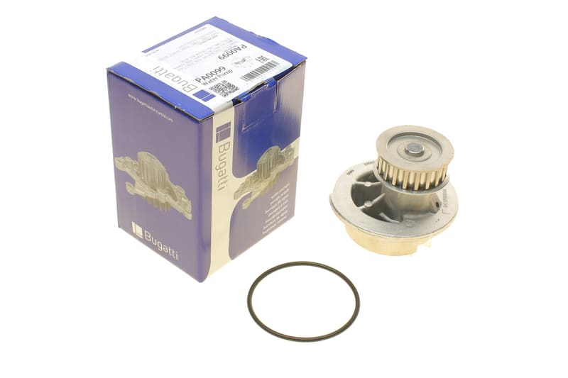Помпа води Opel Astra F/G/Combo/Corsa A/B/Kadett D/E/Vectra 1.4/1.6/i/Si 79-04 (B/B) (8 лоп) BUGATTI