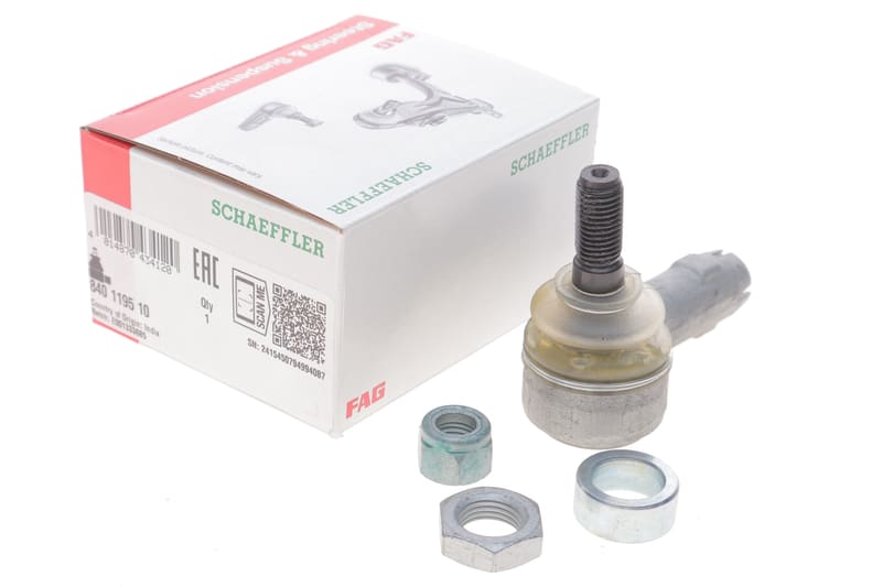 Наконечник тяги рульової (R) Audi 100/200 -91/A6 -97 FAG