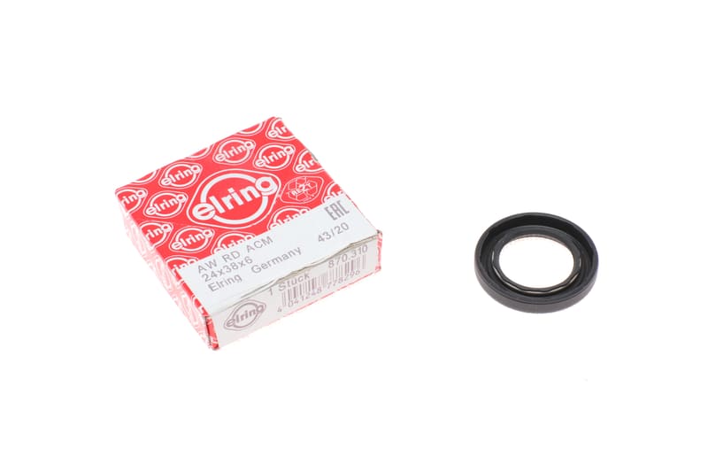 Сальник вала первичного КПП VW Caddy III 1.4-2.0 04-15 (24x38x6) ELRING