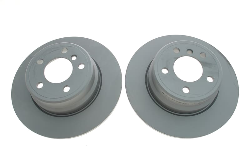 Диск тормозной (задний) BMW X5 (E53) 3.0-4.4i 00-06 (324x12) (с покрытием) (полный) ATE