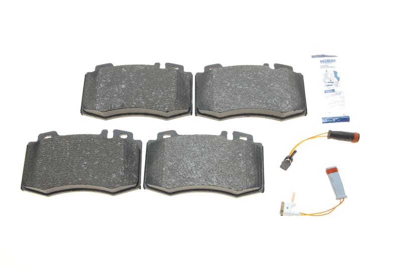 Колодки тормозные (передние) MB C-class (W203)/E-class (W211)/S-class (W220) 00-09 (+датчики) ICER