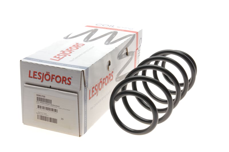 Пружина (передня) Skoda Fabia 1.4-1.6TDI/1.9SDI/TDI/2.0 99-14/Roomster 1.2TDI/1.6TDI/1.9TDI 06-15 LESJOFORS