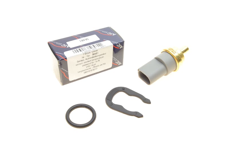 Датчик температури охолоджуючої рідини Audi A4/A6/Q7/Skoda Octavia/VW Caddy/Passat/T5/Crafter 95- (з прокладкою) AIC