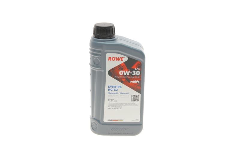 Олива 0W30 HIGHTEC SYNT RS HC-C2 (1L) (9.55535-DS1/GS1/IVECO 18-1811 SC1 LV/PSA B71 2312) (ACEA C2) ROWE
