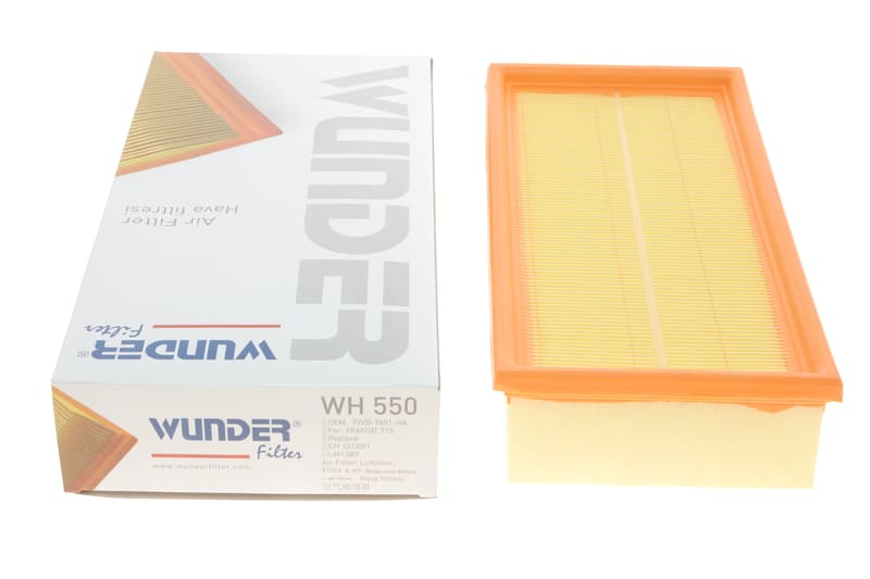Фільтр повітряний Ford Transit 97-00 (довгий) WUNDER FILTER