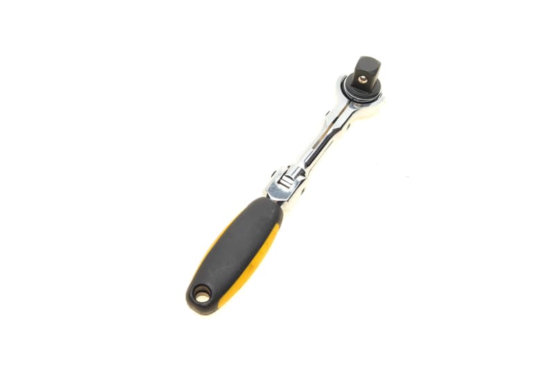 Тріскачка 1/4" з поворотною головкою 48 зубців 185 мм JBM