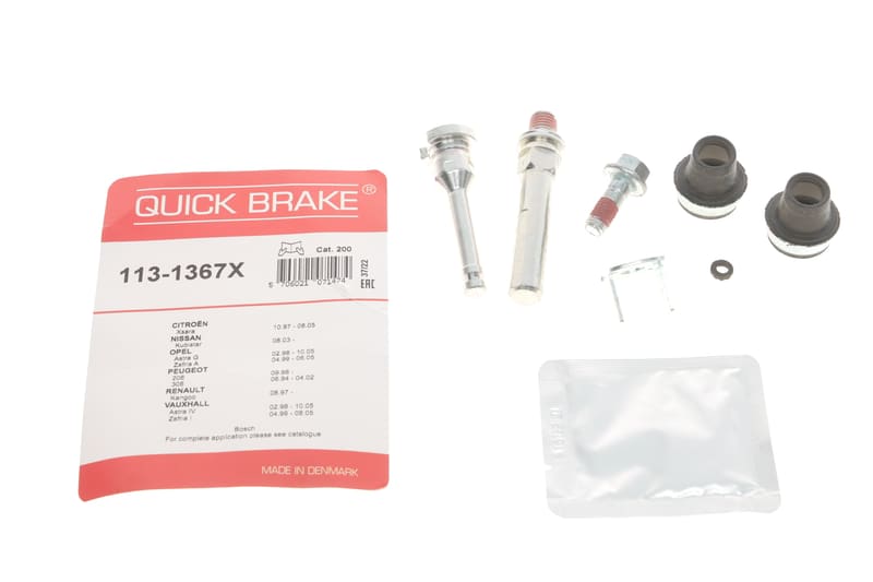 Направляющая суппорта (переднего/заднего/к-кт) Renault Kangoo 1.2-1.9 97- (Bosch) QUICK BRAKE