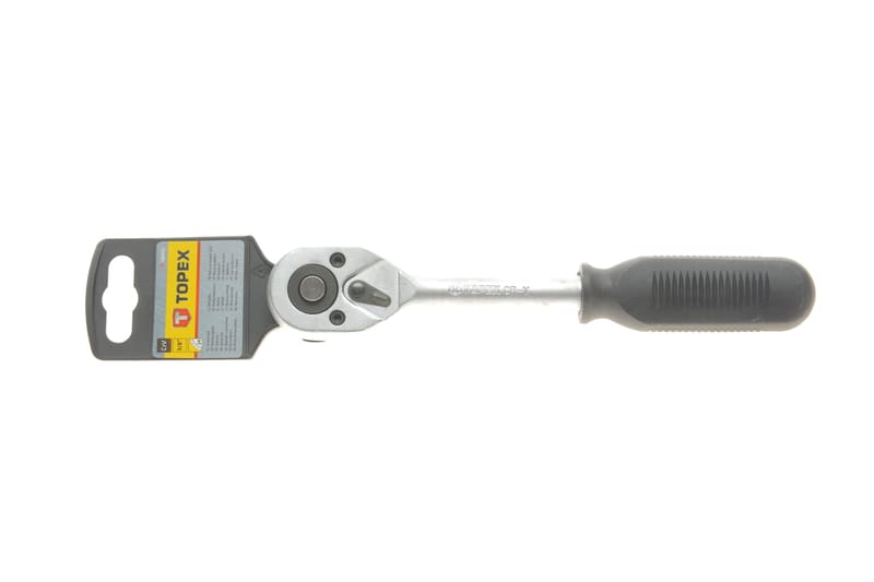 Тріскачка 3/8" 24 зубця 210 мм TOPEX