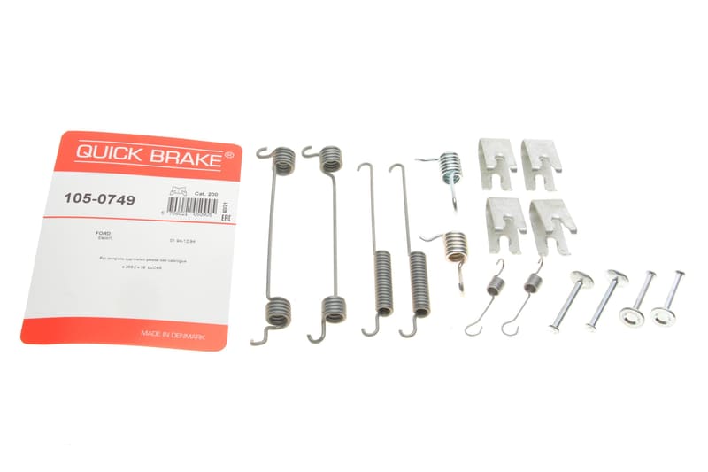 Комплект пружинок колодок ручника Ford Escort 90-95 QUICK BRAKE