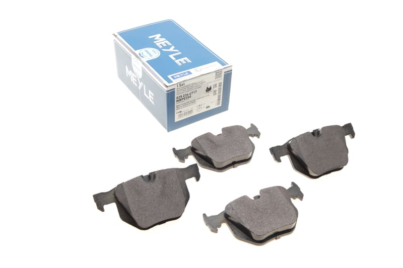 Колодки гальмівні (задні) BMW 7 (E65/E66/E67) 01-08 (Ate) M54/M57/N52/N62 MEYLE
