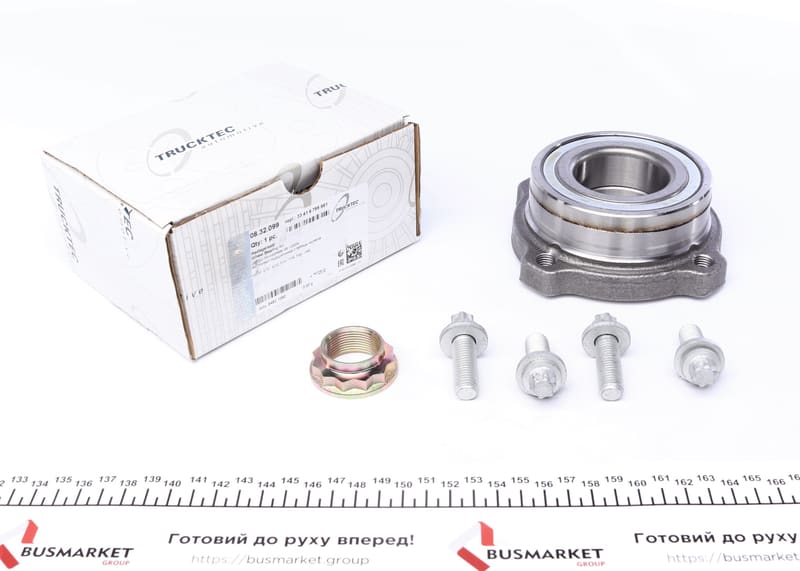 Подшипник ступицы (задней) BMW X5 (E70/F15/F85)/X6 (E71/E72/F16/F86) 08- TRUCKTEC AUTOMOTIVE