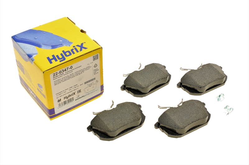 Колодки тормозные (задние) Mitsubishi Colt 04-12/Space Star 98-04/Carisma 95-06/Volvo S40/V40 95-04 METELLI