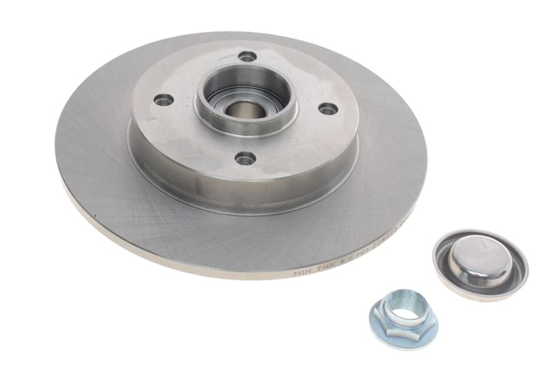 Диск тормозной (задний) Citroen C4/Peugeot 307 05- (249x9) (+ABS) (с подшипником) (d=25) SOLGY