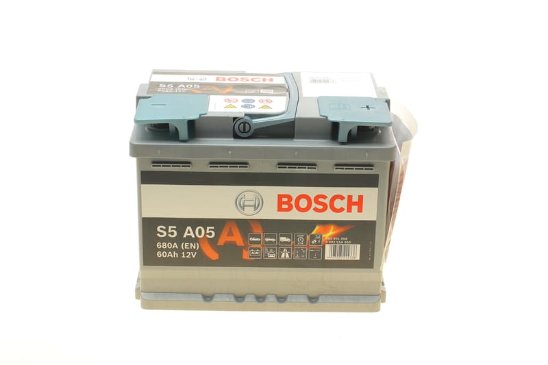 Аккумуляторная батарея 60Ah/680A (242x175x190/+R/B13) (Start-Stop AGM) BOSCH