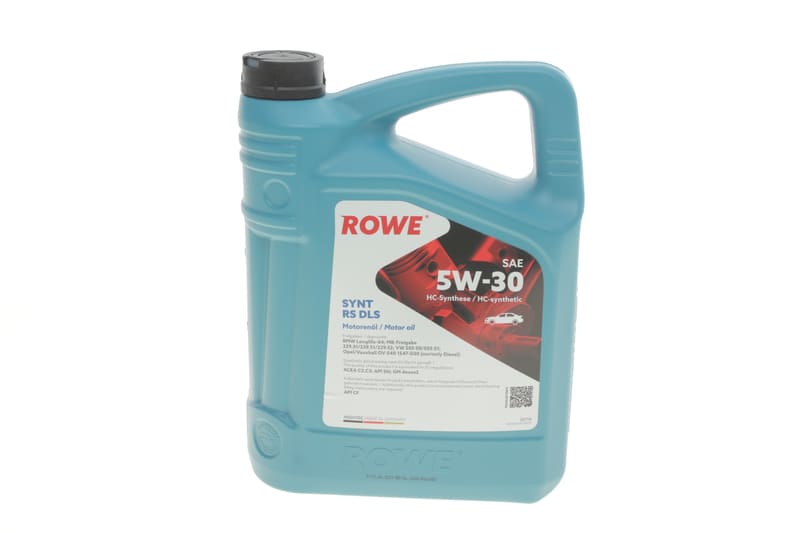 Масло 5W30 HIGHTEC SYNT RS DLS (4L) (MB 229.31/229.51/MB 229.52/BMW LL-04) (ACEA C2,C3/API SN/CF) ROWE