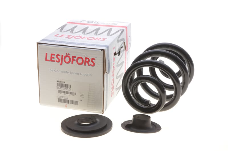 Пружина (задня) VW T4 1.8-2.5/1.9D/TD/2.4D/2.5TDI 90-03 (з пост.діам.) (HD для двиг.крім Syncro) LESJOFORS