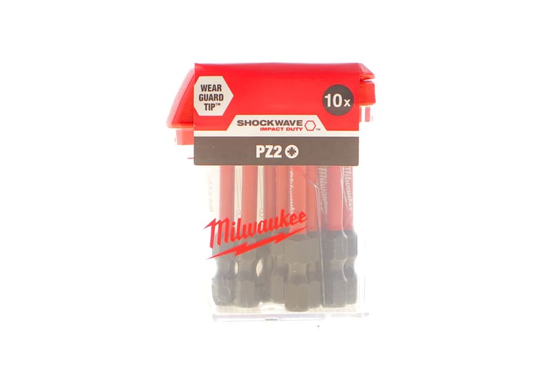 Біта SHOCKWAVE 1/4" PZ2 x 50mm 10 од. MILWAUKEE