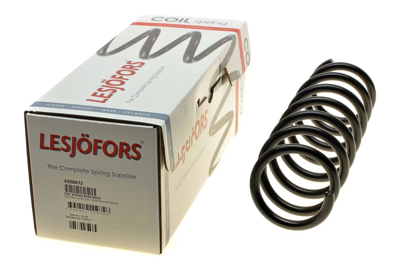 Пружина (задня) BMW 5 (E39) 520i-540i/520d-530d 95-03 (седан) (з М-техн.) LESJOFORS