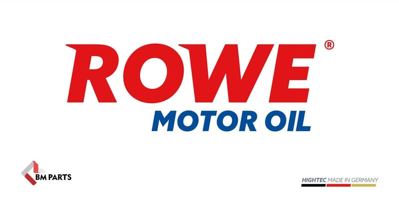 Банер ROWE та BM Parts на білому фоні (2000х1000мм) ROWE