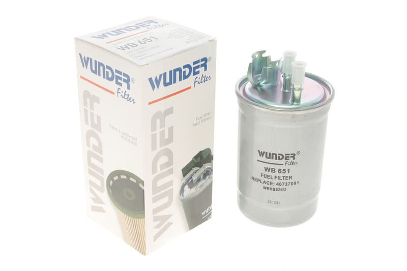 Фільтр паливний Fiat Doblo 1.9JTD 01- WUNDER FILTER