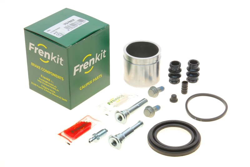 Ремкомплект суппорта (переднего) Nissan Juke 10-14 (d=57mm) (+поршень/направляющая) SuperKit FRENKIT