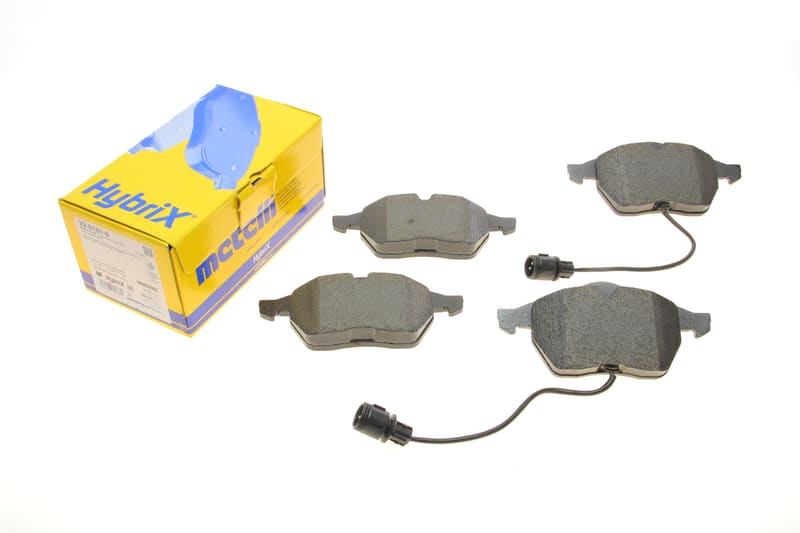 Колодки гальмівні (передні) Audi 100 90-94/Audi A6 94-97 (+датчики) METELLI