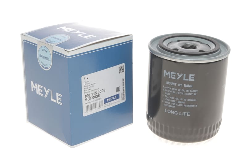Фільтр масляний VW Passat/Audi A4/A6/A8 2.4-3.0 91-05 (h=114mm) MEYLE