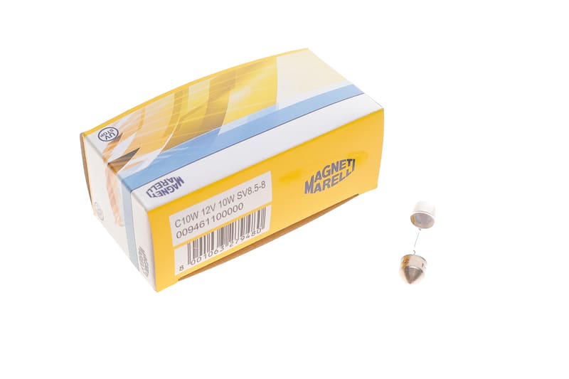 Автолампа C10W 12V 10W SV8.5-8 Standard (L=38/d=10.5) MAGNETI MARELLI