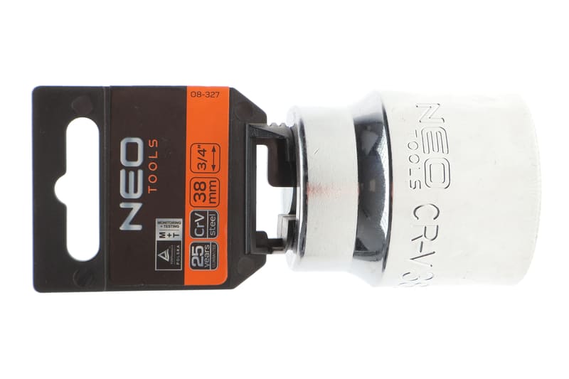 Головка торцева 12-граней 3/4" 38 мм (хромована) NEO TOOLS