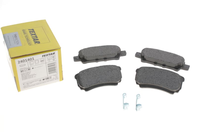Колодки гальмівні (задні) Mitsubishi Outlander/Lancer 1.3-2.4 01- (Akebono) TEXTAR
