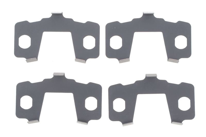 Комплект протискрипних пластин (задніх) Citroen C4/Peugeot 4008 12-/Mitsubishi Outlander 06- (Eurorepar/Motaqui) FRENKIT