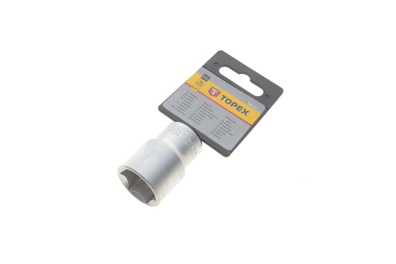 Головка торцевая 1/2" 19 мм TOPEX