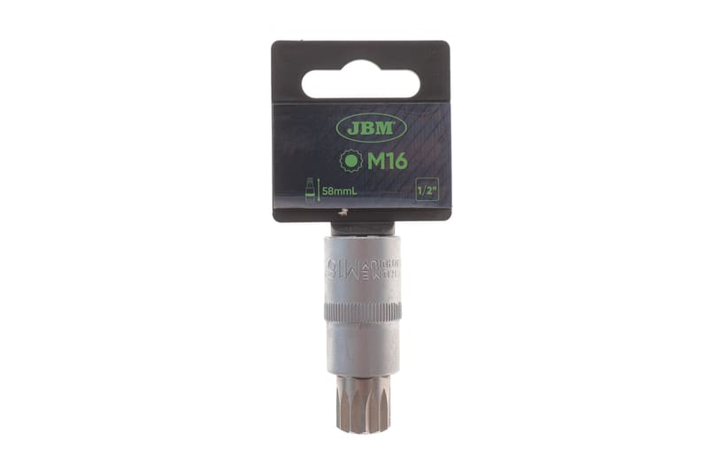 Головка 1/2" зі вставкою XZN TP 16 JBM