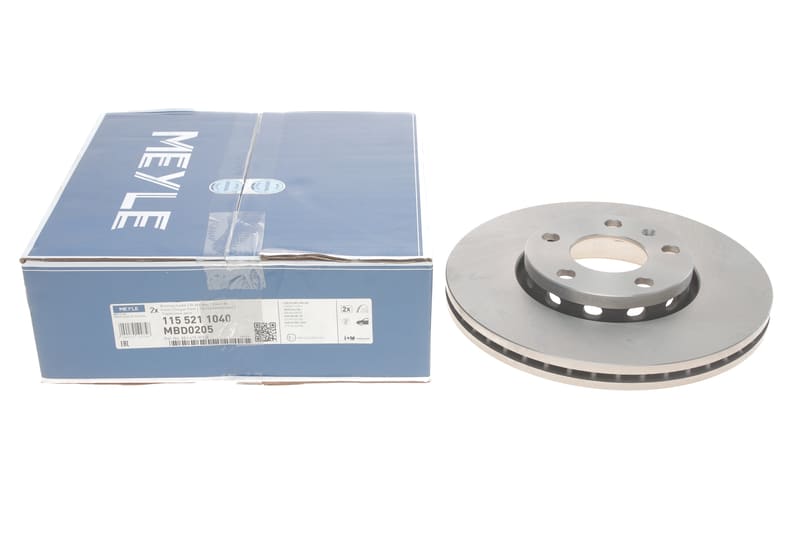 Диск гальмівний (передній) Audi A4/A6 94-/Skoda Superb 01-08/VW Passat 96-05 (288x25) MEYLE