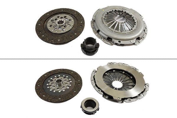 Комплект зчеплення VW Caddy 1.9 TDI/ T4 2.5D 90-06 (d=228mm) (+вижимний) KAWE