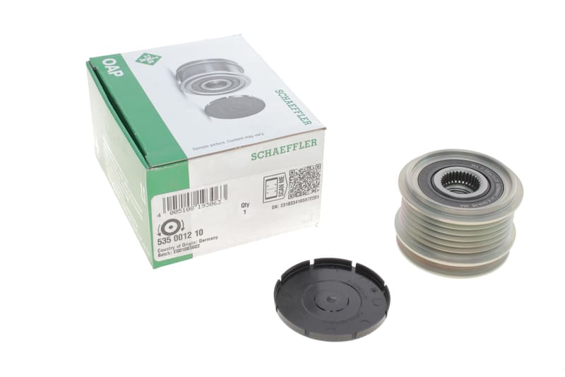 Шкив генератора VW T5/Caddy/Crafter/Octavia, 6PK INA