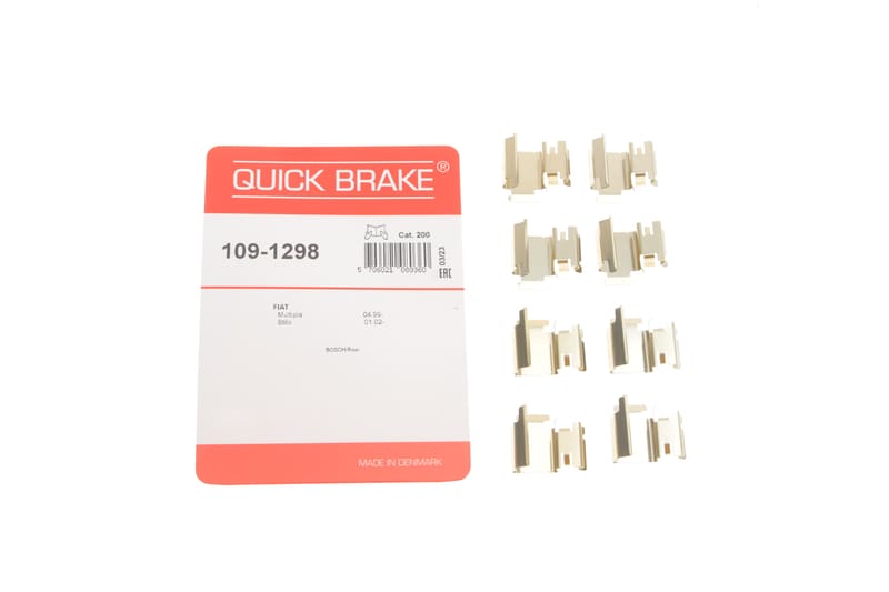 (к-кт) Планка суппорта (переднего/заднего) прижимная VW Crafter/Fiat Doblo/Ford Transit QUICK BRAKE