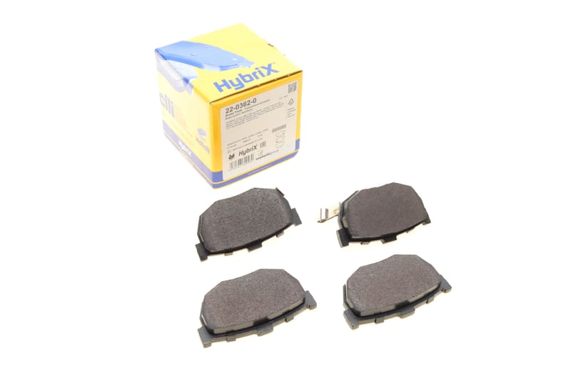 Колодки тормозные (задние) Hyundai Elantra 00-06/Coupe 96-09/Kia Cerato 04-/Nissan Maxima 88-94 METELLI