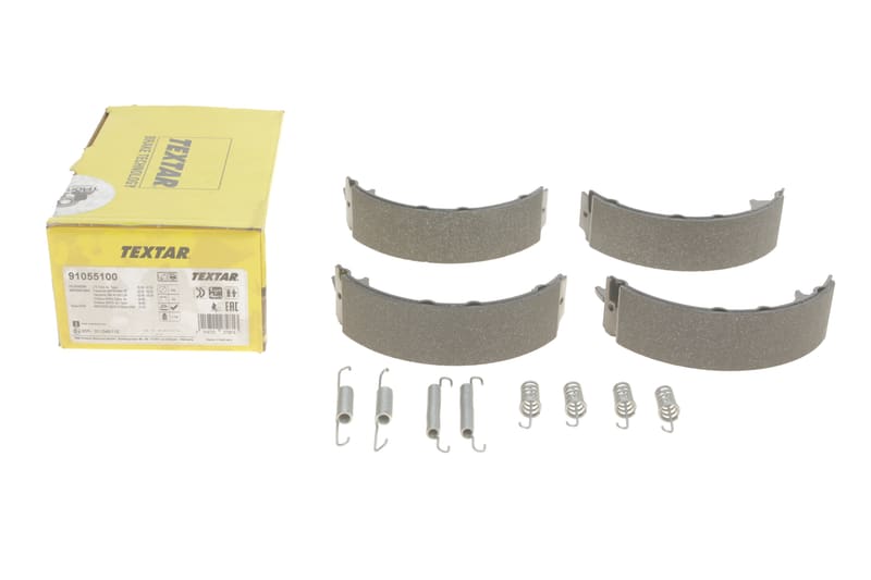 Колодки ручника MB Sprinter 208-316 96- (с пружинками) (160x40) TEXTAR
