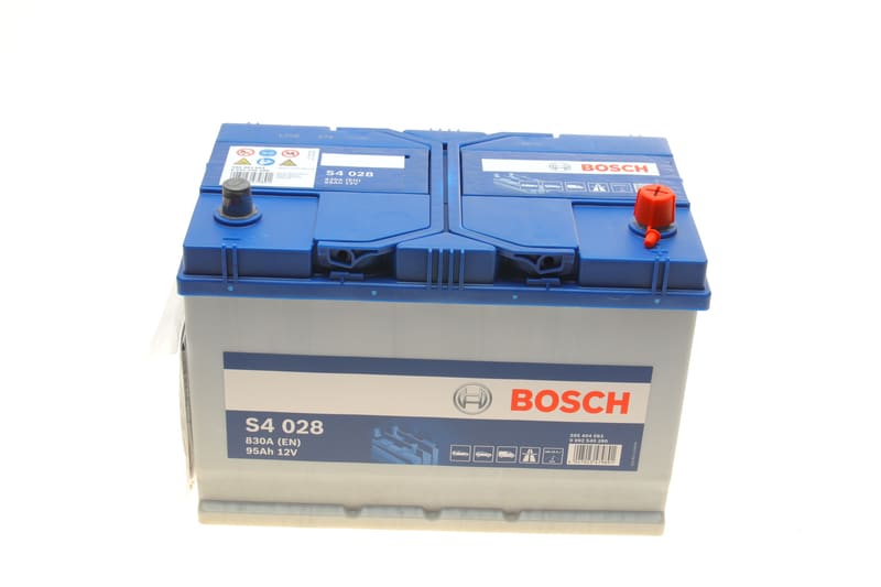 Аккумуляторная батарея 95Ah/830A (306x173x225/+R) S4 Азия BOSCH