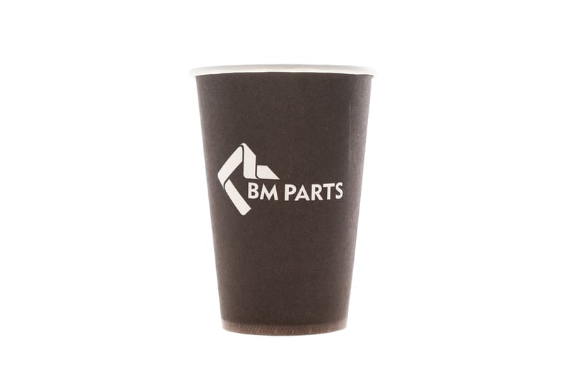 Стаканчик для кофе бумажный 340 мл (50 шт.) BM Parts, черный BM group