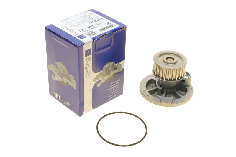 Помпа воды Opel Astra F/G/H/Omega B/Vectra A/B/Zafira A/B 1.8i/2.0i/2.2i/2.4 94-10 (R/B) (8 лоп) BUGATTI