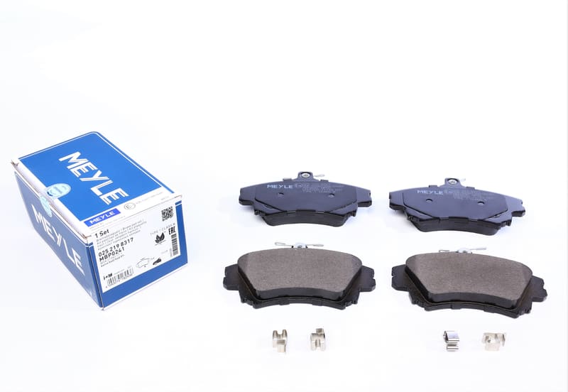 Колодки гальмівні (передні) Mitsubishi Carisma 95-06/Colt 04-13/Volvo V40/S40 95-06 MEYLE