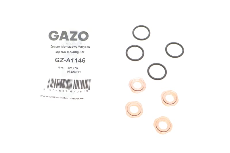 Ремкомплект форсунки Opel Astra 1.7 CDTI 03-10 GAZO