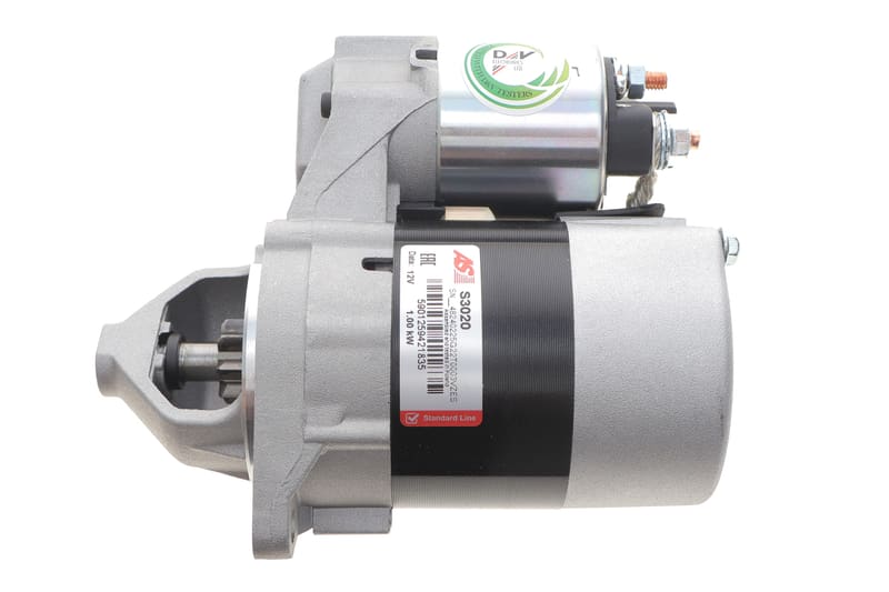 Стартер MB A-class (W168/W169) 1.4-2.1 (M166/M266) 97-12 (12V/1.0kw) (z=8) AS