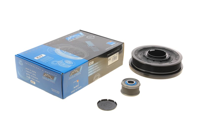 Шкив коленвала + шкив генератора BMW 5 (F10) 10-11 N57 D30 IJS GROUP
